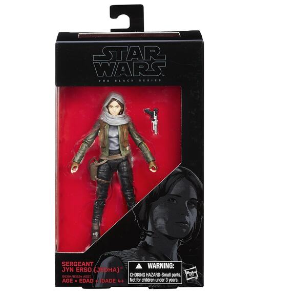 5 for $25| Star Wars Rogue One The Black Series Jyn Erso (Jedha) Action Figure - Picture 2 of 5